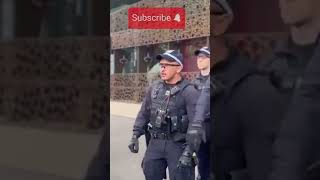 AUSTRALIAN POLICE DO NOT MESS ABOUT palestine protesters protest protests australia police [upl. by Ursa]