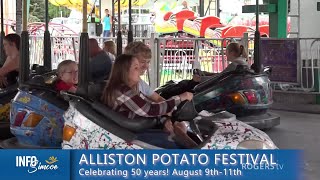 INFO Simcoe  Alliston Potato Festival Celebrates 50 Years  Rogers tv  Rogers tv [upl. by Bernette]