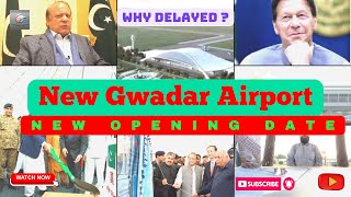 Gwadar New Airport ✈️ New Opening Date  Why delayed  falcongwadar [upl. by Nadda]