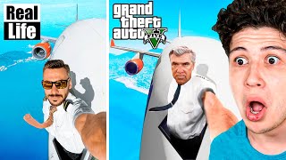 GTA 5 vs VIDA REAL 9 Grand Theft Auto V [upl. by Acimat]