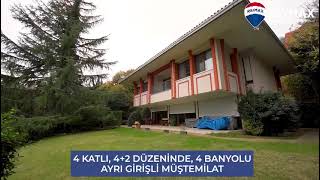 Sariyer Buyukdere Alsit Villalarinda Bogaz Manzarali Satilik Villa [upl. by Carlota875]