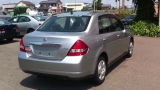 Nissan Tiida Latio saloon type sold to Kenya [upl. by Losyram]