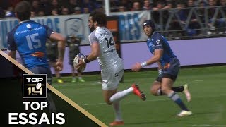 TOP Essais de la J23  TOP 14  Saison 20172018 [upl. by Thunell868]