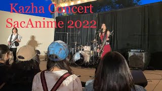 Kazha Concert  “Fight No More” “Day Break” “Beat ItCover”  SacAnime Spring 2022 60 fps4K [upl. by Anileuqcaj203]