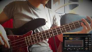 Hotone Vstomp Amp Test  Voxy Bass [upl. by Leagiba]