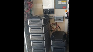 EcoFlow Delta Pro Ultra install update w Generator overview and run time [upl. by Alimrahs65]