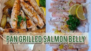 SALMON BELLY  EASY RECIPE [upl. by Atnaloj189]