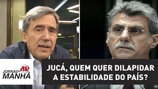 Jucá quem quer dilapidar a estabilidade do País  Marco Antonio Villa [upl. by Rycca345]