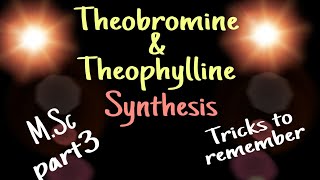 Purines derivativesTheobromineTheophylline SynthesisOrganic ChemistryMScKUK SyllabusTricks [upl. by Nettle]