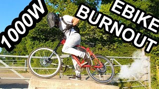 1000w ebike burnout Voilamart kit [upl. by Eatnom811]