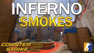 CS2 Inferno Essential Smokes  2023 [upl. by Aimar]