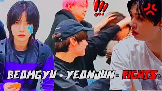 Beomgyu  Yeonjun FIGHTS [upl. by Valeda958]