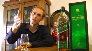 Degustando 033 Whisky Review Johnnie Walker Green Label [upl. by Letitia107]