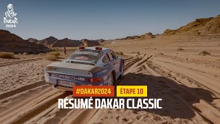 Résumé Dakar Classic  Étape 10  Dakar2024 [upl. by Tamsky]