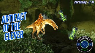 EP 38 Artifact of the Clever is EASY with a Baryonyx  Ark Survival Ascended RAW Playthrough [upl. by Alroi]