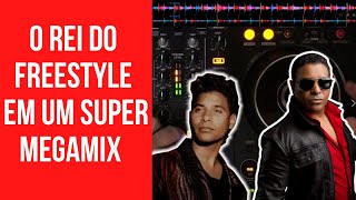 O REI DO FREESTYLE EM UM SUPER MEGAMIX  STEVIE B [upl. by Gelya]