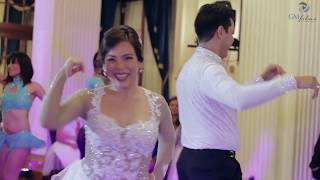 BAILE ORIGINAL NOVIOS BODA GIOVANNA Y VICTOR 2017 [upl. by Omoj]