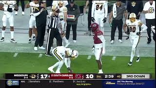 2022 USC vs Missouri  Nick Emmanwori Tackle for Loss [upl. by Stickney103]