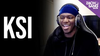 KSI Talks quotAll Over the Placequot Potential Jake Paul Fight The Sidemen Logan Paul amp More [upl. by Lekim158]