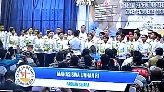 UNHAN RI  ATAMBUA MEMUJI TUHAN DALAM PEMBUKAAN SIDANG MDK GBI NTT [upl. by Venetis966]