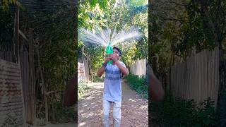 make a water fountain with bottles Real End Twist😍🎈shorts viral Mrsohaltact [upl. by Dusen487]