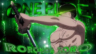 4K RORONOA ZORO FLAWS AND SINS  AMVEDIT [upl. by Anayk]