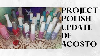 Project polish update de Agosto ¿terminadosupdate esmaltes projectpolish [upl. by Nadaha387]