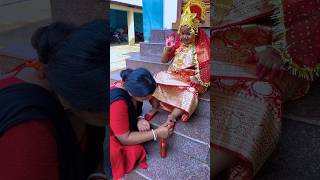 Jai Mata Rani Mujhe Bhi Ashirwad Do 🙏❤️ shorts maadurga viral trending matarani shortvideo [upl. by Naivad846]