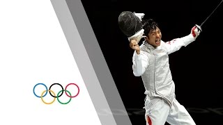 Lei Sheng Wins Mens Individual Foil Gold  London 2012 Olympics [upl. by Okkin994]