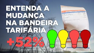 ENTENDA O AUMENTO DE 52 NA ENERGIA  BANDEIRAS TARIFÁRIAS [upl. by Adella]