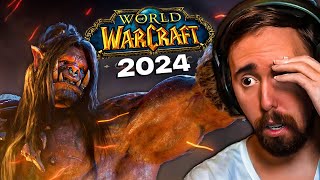 World of Warcrafts Massive Future In 2024  Asmongold Reacts [upl. by Aicinet418]