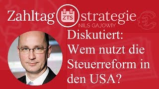 Diskutiert Wem nutzt die Steuerreform in den USA [upl. by Hgielyak]