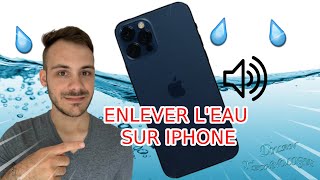 ASTUCE IOS 14 SUR IPHONE  EJECTION DEAU COMMENT ÉVACUER LEAU SUR LIPHONE 12  ça marche [upl. by Navannod]