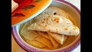 💖 Flour Tortilla Recipe  How to make homemade tortillas from scratch [upl. by Ailemap]