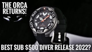 The New Orca Reissue  Possibly the Best Diver Release Under 500 For 2022 [upl. by Nilknarf788]