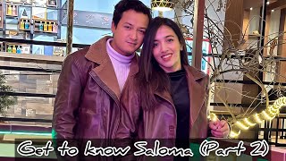 QampA  Saloma  Get to know us  Part 2  Salon Basnet  Karishma Kc [upl. by Barra52]