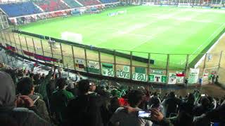 Salida San Lorenzo 12 Temuco Sudamericana 2018 Nuevo Gasómetro [upl. by Lertnom142]