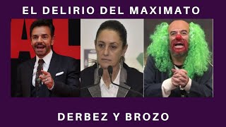 LA IGNORANCIA OPOSITORA EUGENIO DERBEZ Y BROZO INSISTEN ¿SHEINBAUM TENDRA PROPIA VOZ [upl. by Alleroif]