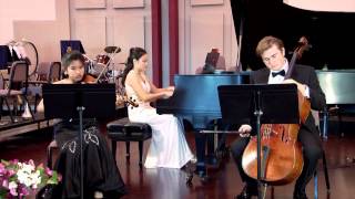 Ravel Piano Trio in A minor Second Movement [upl. by Rohn947]