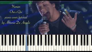 Yuman  Ora e Qui  piano cover by Antonio De Angelis [upl. by Favien]