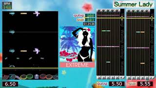 GITADORA  Summer Lady  EXTREME GITADORA GuitarFreaks amp DrumMania [upl. by Karilla671]