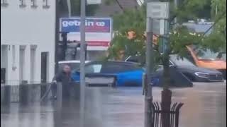 Extremes Hochwasser in Babenhausen Eindrücke hochwasser Überflutungen babenhausen [upl. by Laurella]