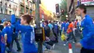 Rangers fans in Manchester  May 2008 [upl. by Dieter]