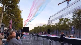 patrouille de France après la parade olympiques paris2024 148 [upl. by Drof]