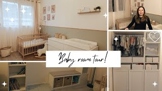 Baby room tour neutre et pas cher [upl. by Sefton]