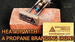 Pro1000 Propane Branding Iron Tutorial [upl. by Lleruj]