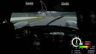 Onboard SpaFrancorchamps Prime Racing Ginetta G57 [upl. by Brest402]