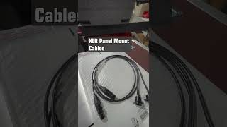 Powercon To 4Plex Power amp Panel Mount XLR Cables [upl. by Ardnas500]