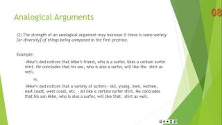 Critical Thinking Lecture The Analysis of Analogical Arguments [upl. by Etak428]