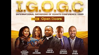 IGOGC 2023 OPEN DOORS  minstr DR DAVID OGBUELI  23NOV2023 [upl. by Eintroc]